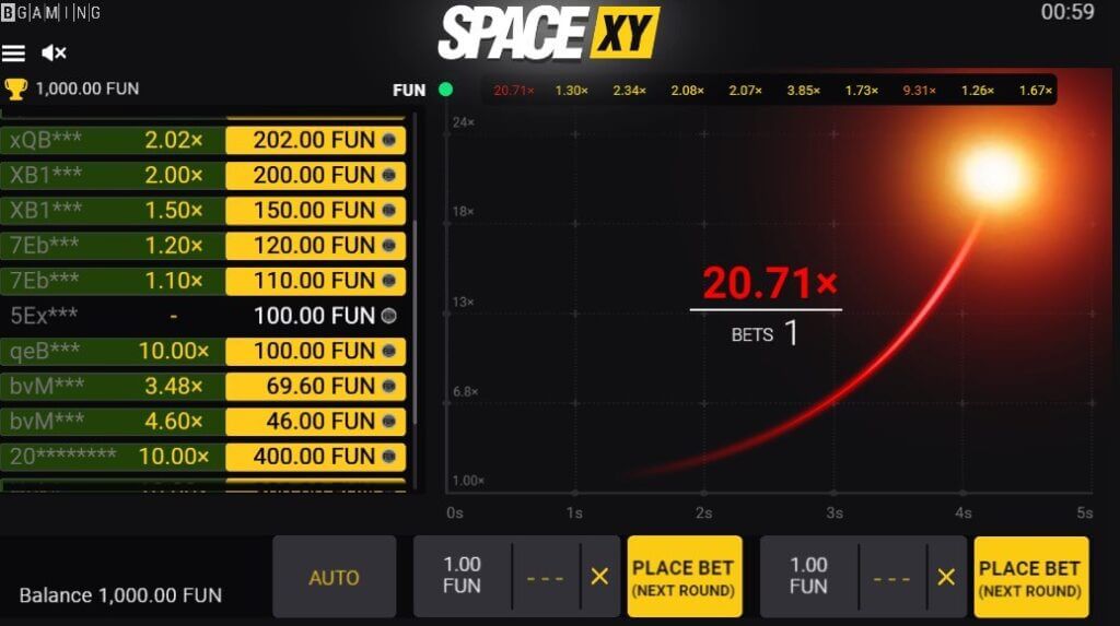 Space XY gameplay screenshot